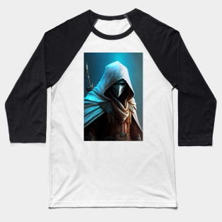 Robed Mysterious Assassin Baseball T-Shirt